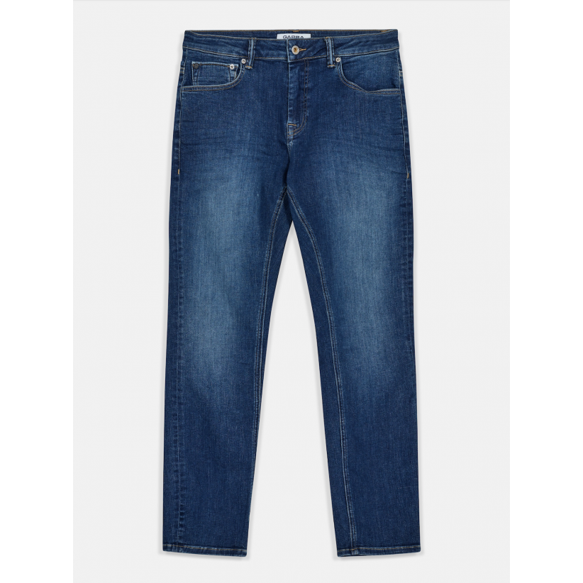 GABBA, JONES STRETCH JEANS I BLÅ 