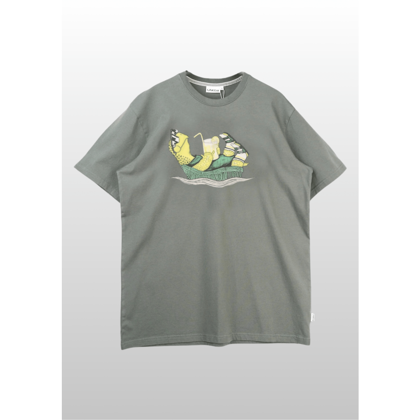 Lakor, T-Shirt, Slow Flow, Urban Chic