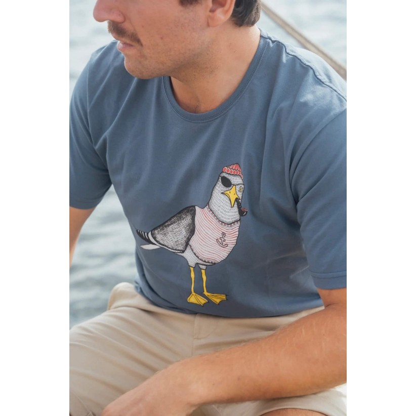 LakorTshirtSeabornSeagullBl-01