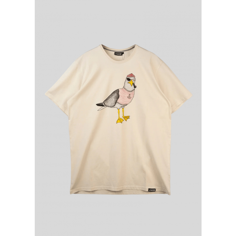 Lakor, T-shirt, Seaborn Seagull, Rainy Day