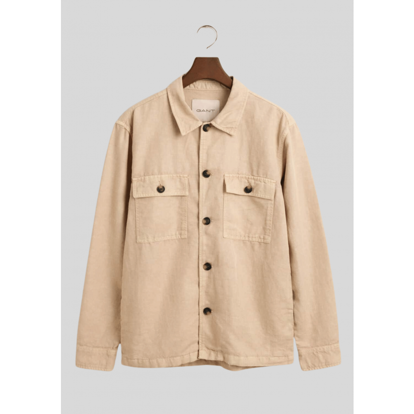 Gant, Overshirt, Twill, Sand