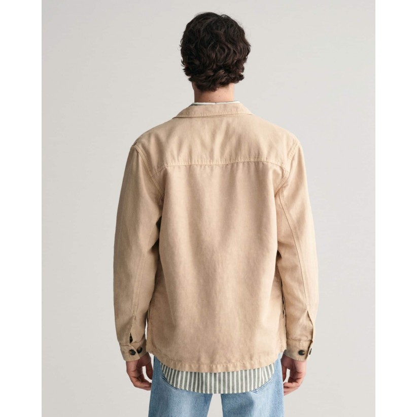 GantOvershirtTwillSand-01