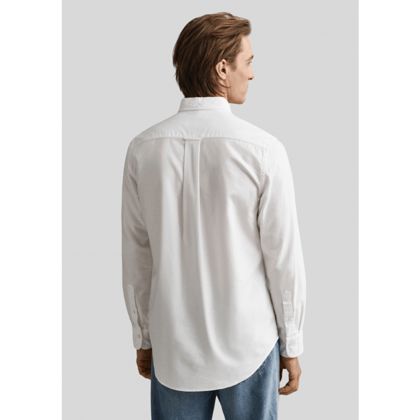 GantSkjorteRegularClassicOxfordShirtWhite-05