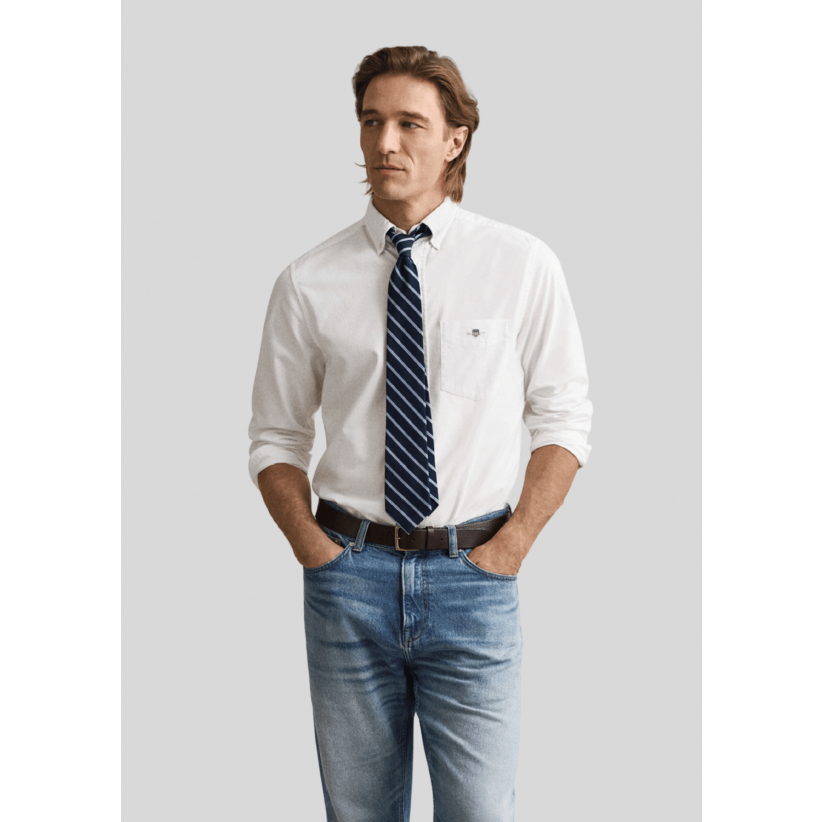GantSkjorteRegularClassicOxfordShirtWhite-05