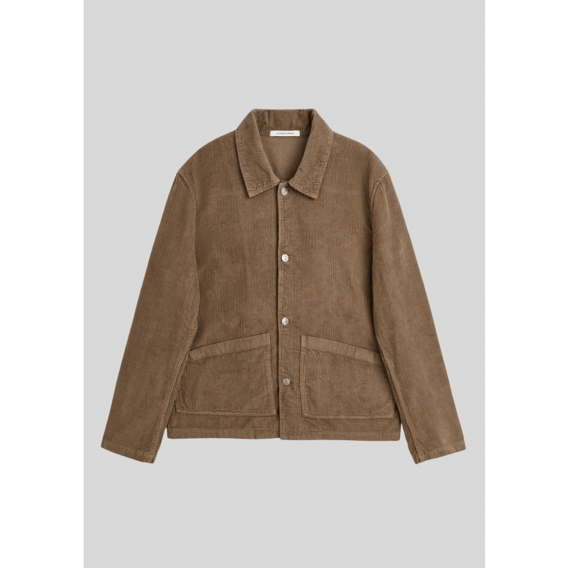 Sunflower, Overshirt, Worker Jacket, Taupe 