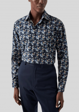 etonskjortecontemporaryfloralprinttwillnavy-00
