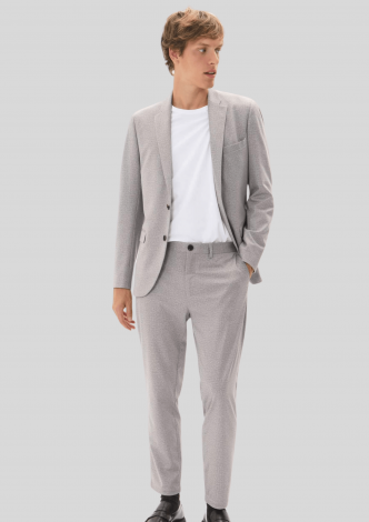 Matinique, Bukser, MALiam Jersey Pant, Walnut Melange matiniquebuksermaliamjerseypantwalnutmelange-00
