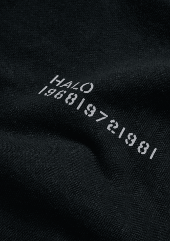 Halo, Sweatshirt, Essential Crew, Black halosweatshirtessentialcrewblack-00