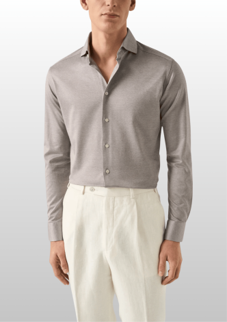 etonskjorteslimfilodiscoziajerseyshirtbrown-00