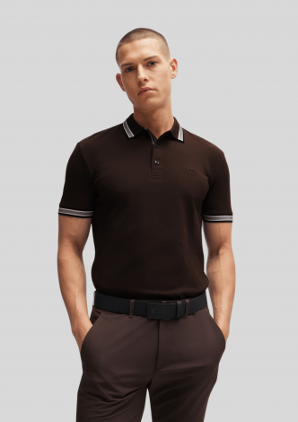 bosspolopaddydarkbrown-00