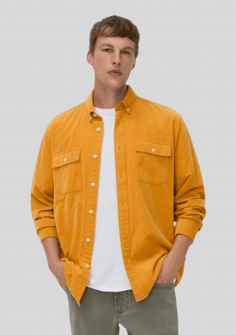 camelactiveskjortecorduroypocketorange-00