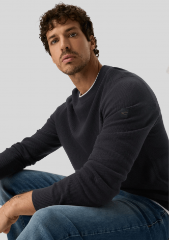camelactivestrikknittedcrewnecksweaternavy-00