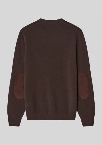 barbourstrikessentialcrewneckjumperbrown-00