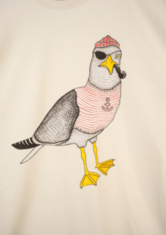 Lakor, T-shirt, Seaborn Seagull, Rainy Day lakortshirtseabornseagullrainyday-00