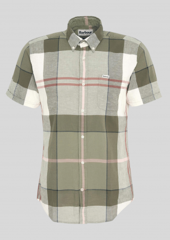 BarbourSkjorteSSDouglasOliveTartan-20