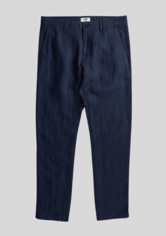 NN07BukserKarlLinen1196Navy-20