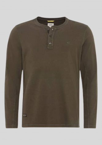 CamelActiveTshirtLSHenleyArmy-20