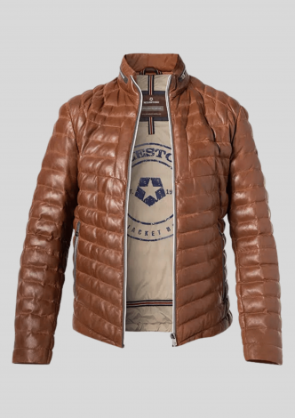MilestoneOvertjMalikLeatherJacketCognac-20