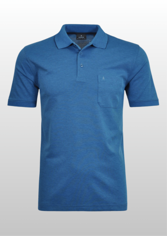 RagmanPoloMicrofiberBueMelange-20