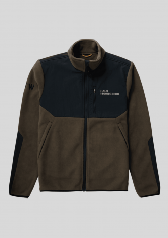HaloOvertjBlockedZipFleeceJacketMajorBrown-20