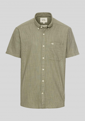 CamelActiveSkjorteSSLightStripedShirtGreen-20