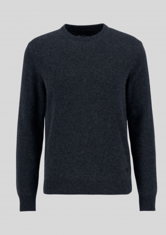 BarbourStrikEssentialCrewNeckJumperCharcoal-20