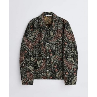 SUNFLOWER, WORKER JACKET I GRØN/SORT