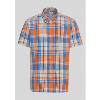 Camel Active, Skjorte SS, Orange Check 