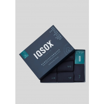 IQ Sox, Strømper, 7-pak Bambus, Navy