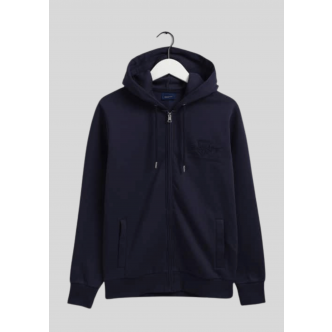 Gant, Sweathoodie, Archive Zip, Navy