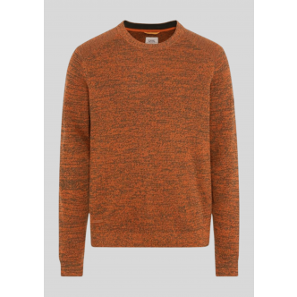 Camel Active, Strik, Cotton Knit, Orange Melange 