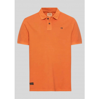 Camel Active, Polo, Logo Pique, Orange 