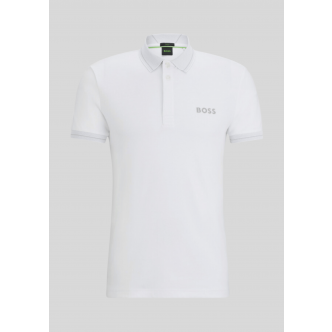 Boss, Polo, Paule 1, White 