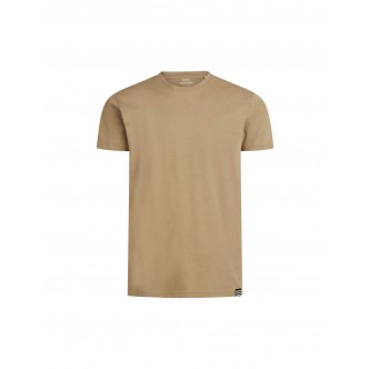MADS NØRGAARD, THOR T-SHIRT I KHAKI 