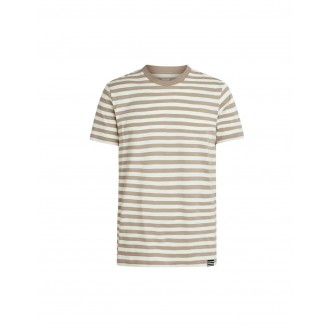 MADS NØRGAARD, MIDI THOR T-SHIRT I HVID-KHAKI