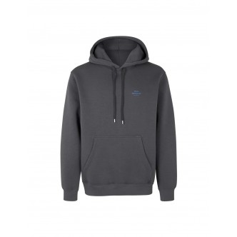 MADS NØRGAARD, STANDARD HOODIE I GRÅ