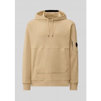 C.P. Company, Sweathoodie, Fleece Raised Hooded Lens, Frozen Dew