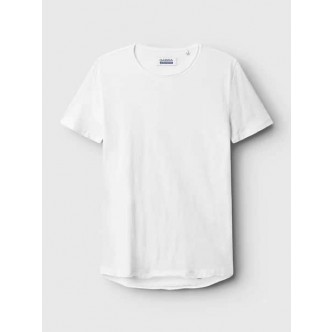 GABBA, KONRAD SLUB T-SHIRT I HVID