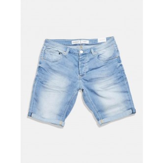 GABBA, SANZA STRETCH SHORTS I LYS BLÅ