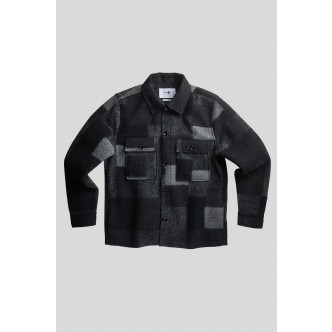 NN07, WILAS OVERSHIRT I GRÅ