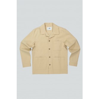 NN07, OLAV 1447 OVERSHIRT I SAND