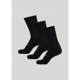 Halo, Strømper, Essential Cotton Socks 3-Pack, Black