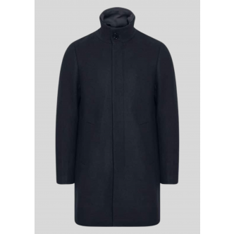 Matinique, Overtøj, Harvey Uldfrakke, Dark Navy 