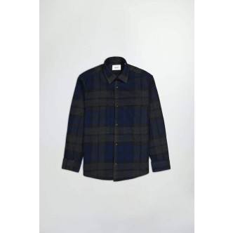 NN07, FREDDY 5292 OVERSHIRT I BLÅ