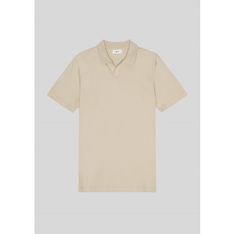 NN07, Polo T-shirt, Paul SS Polo 3525, White Pepper