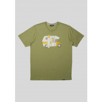 Lakor, T-shirt, Car Camper, Grøn