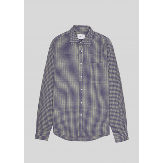 NN07, Skjorte, Deon 5465, Indigo Check