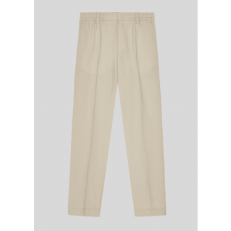 NN07, Bukser, Billie Seersucker Pant 1924, White Pepper