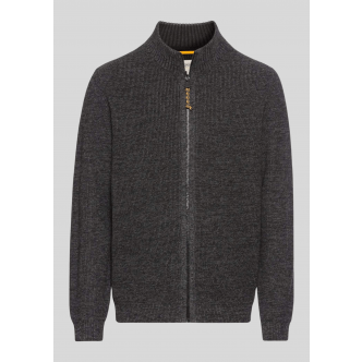 Camel Active, Strik, Zip Cardigan, Asphalt 