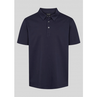 Sand Copenhagen, Polo, Brad 4893 Mercerised, Dark Navy Blue 